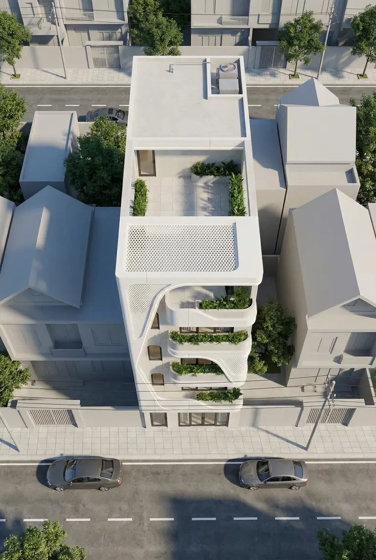 Căn hộ 5 tầng hiện đại CH01