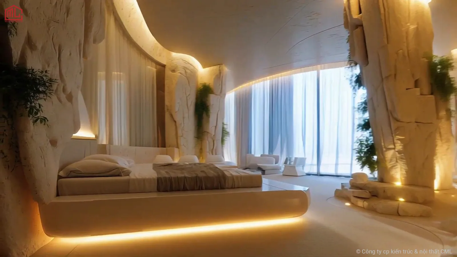 Mẫu ph&ograve;ng ngủ 08