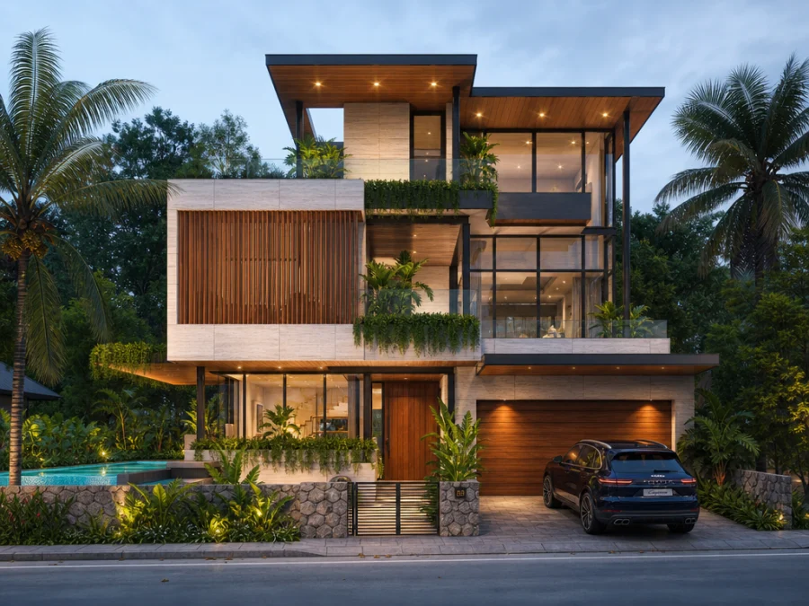 Biệt Thự 3 Tầng Hiện Đại | Thiết Kế Kai House