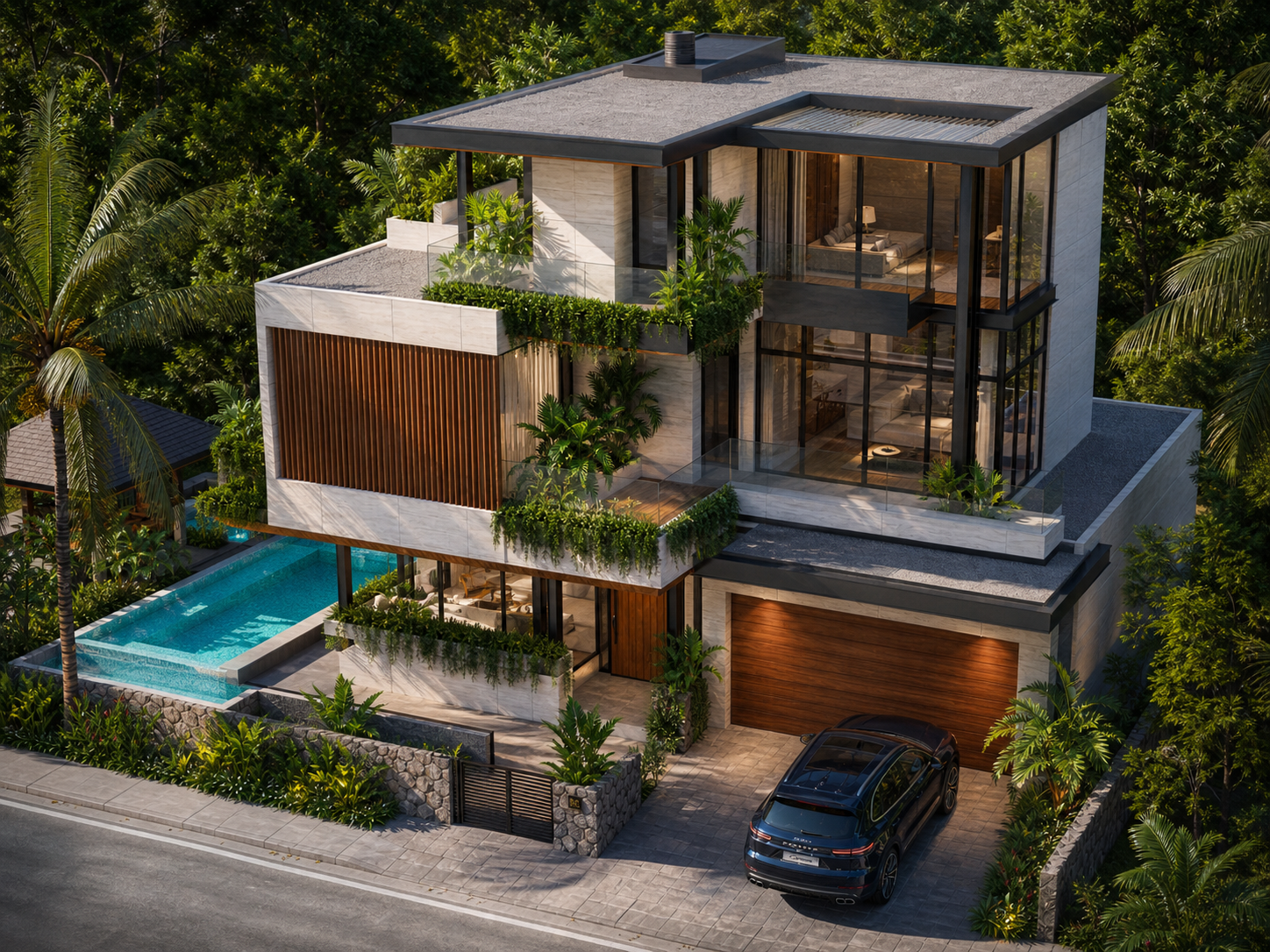 Biệt Thự 3 Tầng Hiện Đại | Thiết Kế Kai House