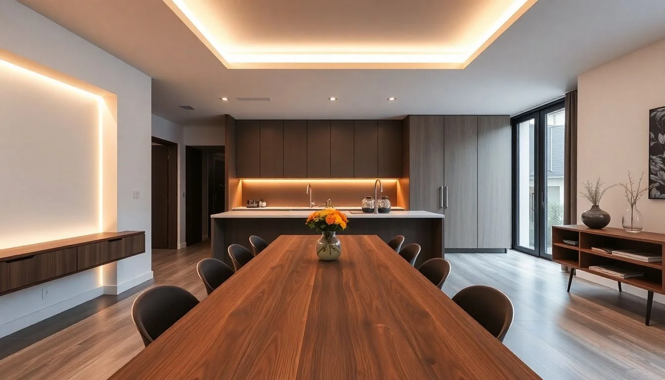 Thiết kế khu vực Bếp và Phòng ăn