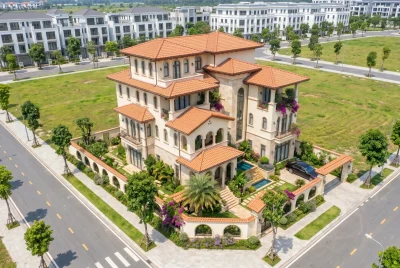 Góc nhìn từ trên cao, tổng thể hài hòa.