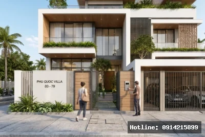 Góc nhìn người đi bộ | Ngôi biệt thự sử dụng vật liệu chủ đạo là gỗ và kính, tạo nên sự hài hòa giữa thiên nhiên và hiện đại. Phong cách tối giản với các đường nét vuông vức kết hợp cùng ánh sáng tự nhiên, đem lại cảm giác thoáng đãng và thanh lịch. Cây xanh được bố trí hợp lý, tạo nên môi trường sống gần gũi và thư giãn.