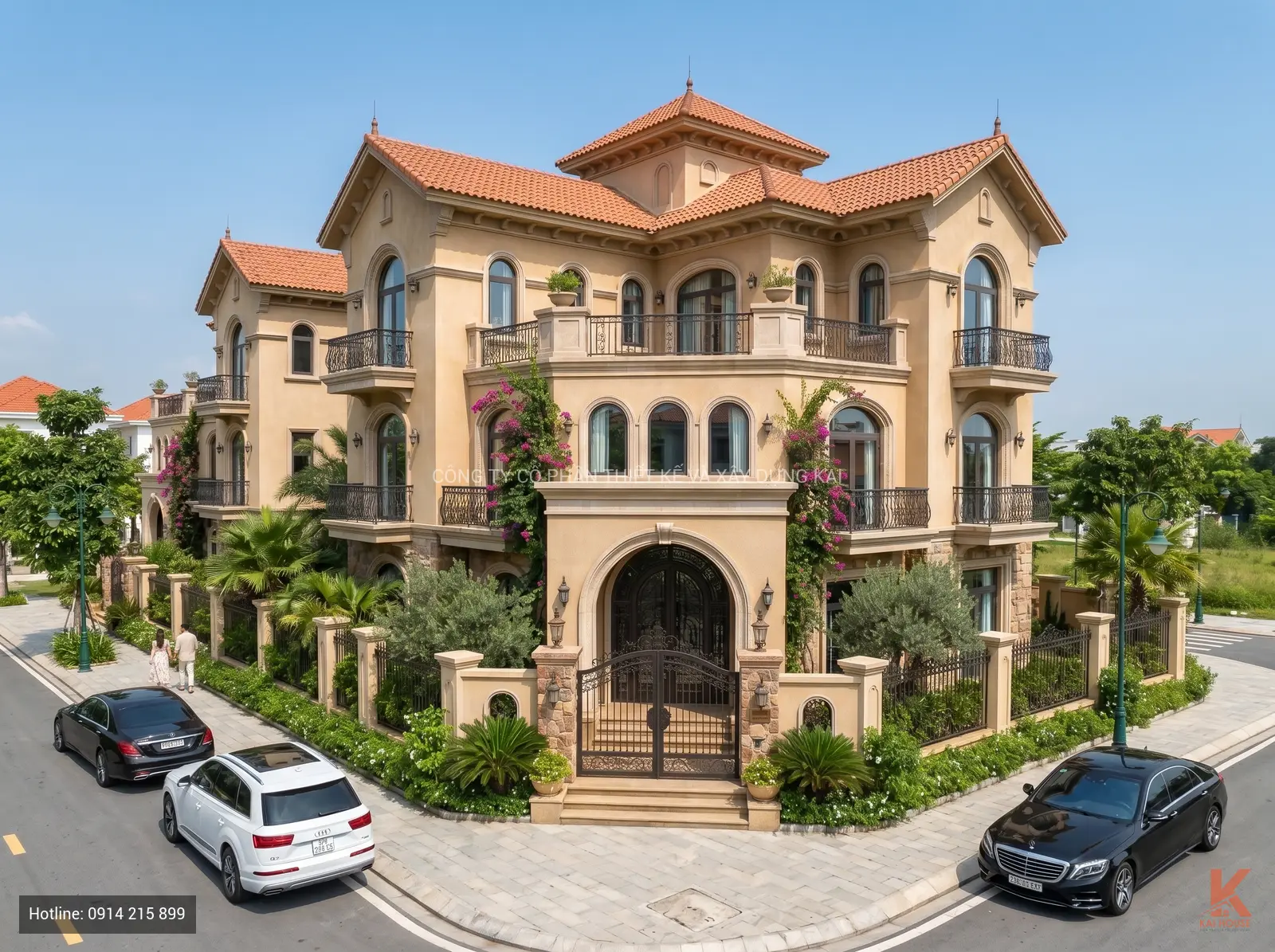 Mẫu biệt thự Nhiệt đới (Tropical) 4 tầng: Đẳng cấp kiến trúc Kai House